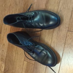 geox men lace black  boot size 43